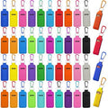 Tudomro 40 Pack Lipstick Keychain Holder with Clip Colorful Portable Lip Balm Holder Keychain for Women(Multicolor Clips)