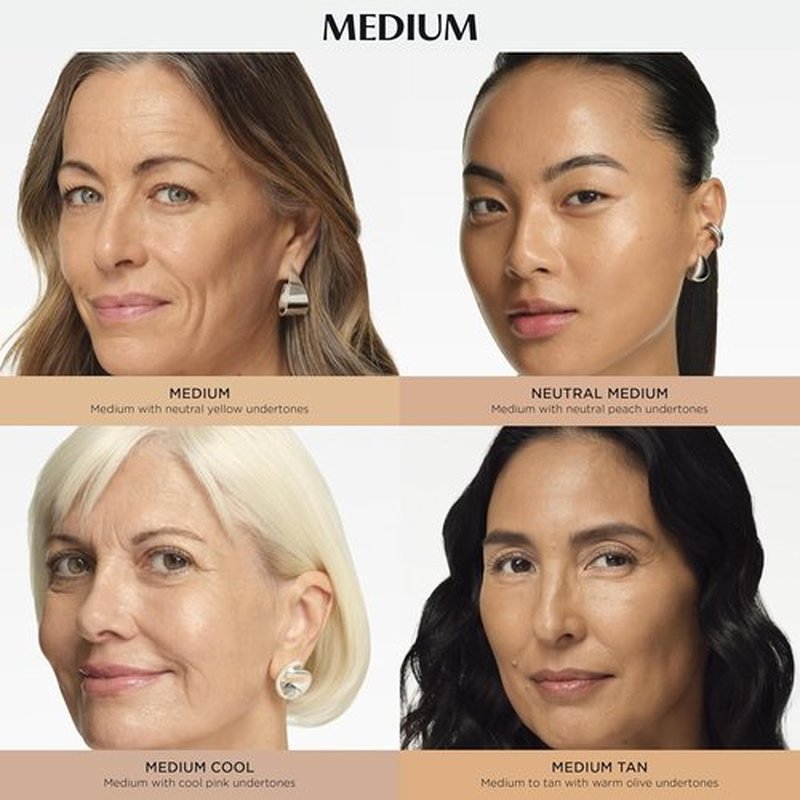IT Cosmetics CC+ Nude Glow Foundation | Medium Coverage SPF 40 with Niacinamide & Hyaluronic Acid - 1.08 fl oz