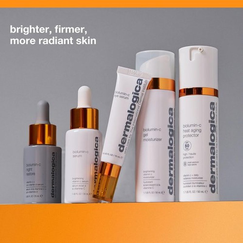 Dermalogica Biolumin-C Eye Serum - Brightening Vitamin C Formula for Fine Lines & Wrinkles | 0.5 fl oz