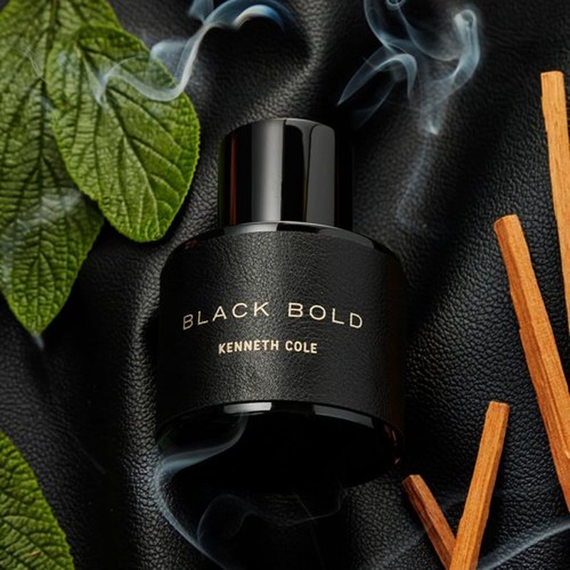 Kenneth Cole Black Bold Eau de Parfum for Men - 3.4 Fl Oz | Invigorating & Long-Lasting Fragrance