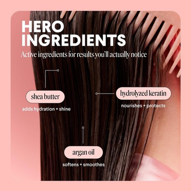 MONDAY HAIRCARE DEEP MOISTURE Hair Mask with Keratin, Argan Oil, Shea Butter & Coconut Oil for Dry to Damaged Hair 250 mL (Dual Pack)