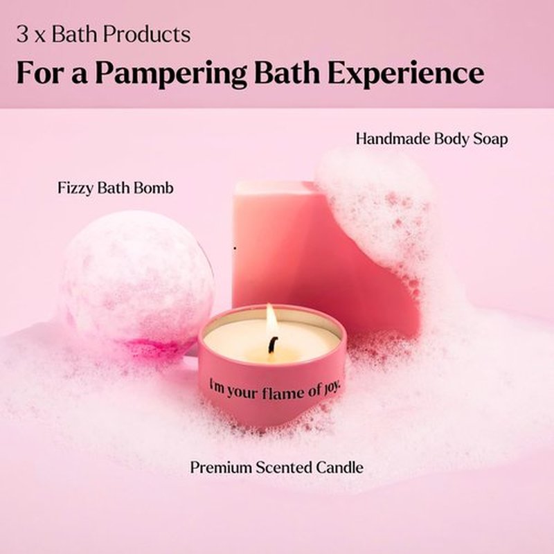 Spa Gifts for Women- Premium Self Care Spa Kit With Bath, Skin Care Sets & Self Care Items For Women - Ultimate Pampering Skin Care Set - Birthday Gifts - Spa Gift Baskets (Pack of 8)