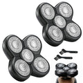 5 Head Shaver Replacement Blades Compatible with Freedom Head Shaver Kit - Electric Razor Heads for Bald Men, Head & Face Shaving