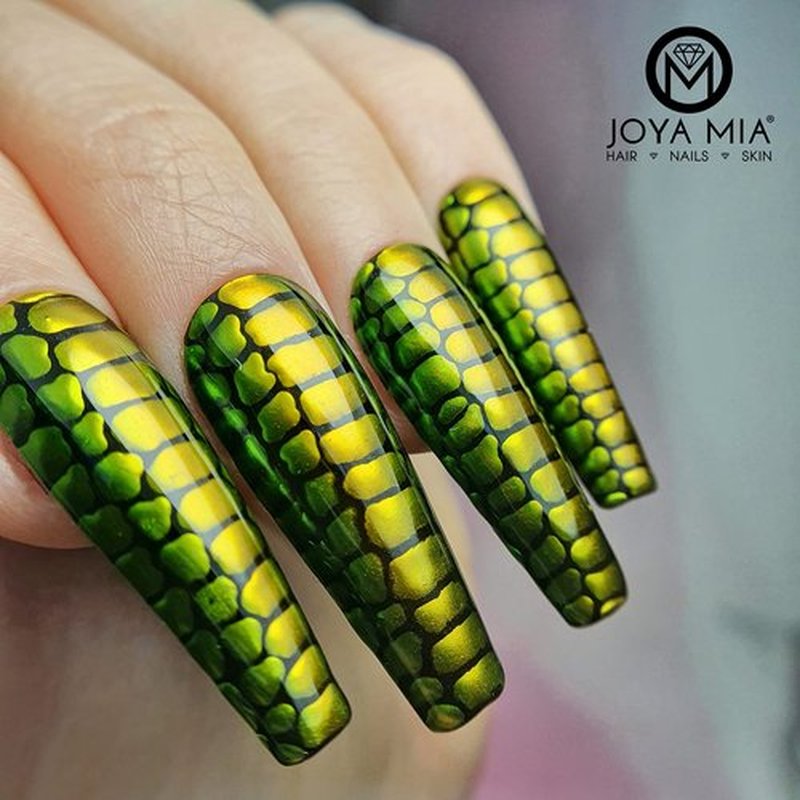 Joya Mia Aluminix Chrome Gel Nail Polish – Silver Base to achieve Chrome effect. Easy Application for Salon-Quality Results – Ideal for Beginners & Professionals – Long-lasting, Easy to Soak Off –15ml