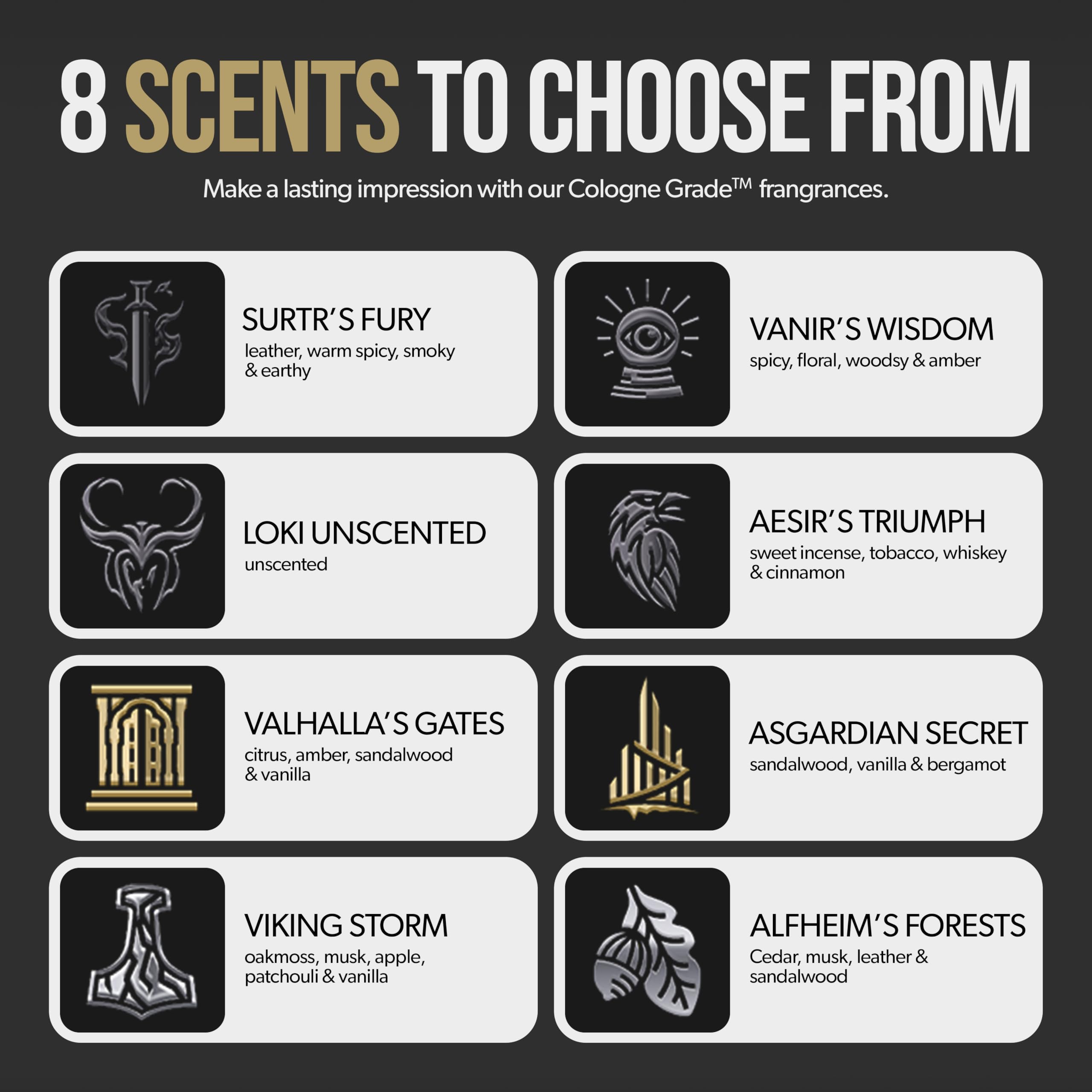 The Beard Struggle Warrior’s Beard Balm - Platinum Collection, Aesir's Triumph - Non-Greasy Low-Hold Formula, Luxurious Cologne-Grade Fragrances 100% Natural and Plant-Based Ingredients - 50g
