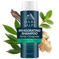 Oars + Alps Men's Shampoo - Sulfate-Free Formula with Witch Hazel & Tea Tree Oil | 13.5 Fl Oz