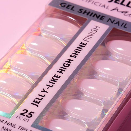 L.A. Girl Oh So Jelly Nail Tips, Lovely & Bubbly GNT724G (Pack of 2)