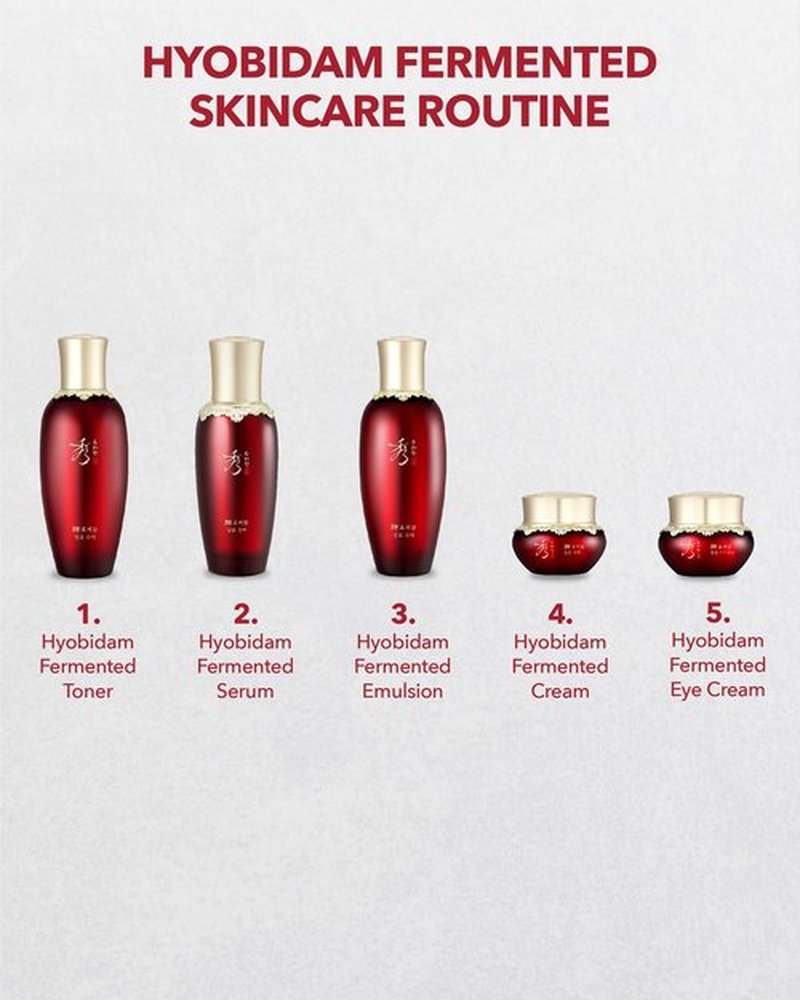 Sooryehan Hyobidam (Fermented Essence, 1.5fl oz) - Korean Skin Care. Rich, Creamy Serum for Reduced Wrinkles & Deep Hydration. Wild Ginseng, Snow Fungus Extract.