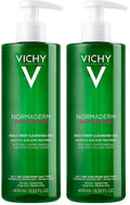 VICHY Normaderm Acne Face Wash - Salicylic Acid Cleanser for Oily Skin | Clears Clogged Pores & Blackheads