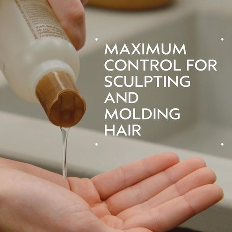 Aveda Flax Seed Aloe Strong Hold Sculpting Gel - Adds Shine & Hold for Medium to Thick Hair | 8.5 Fl Oz