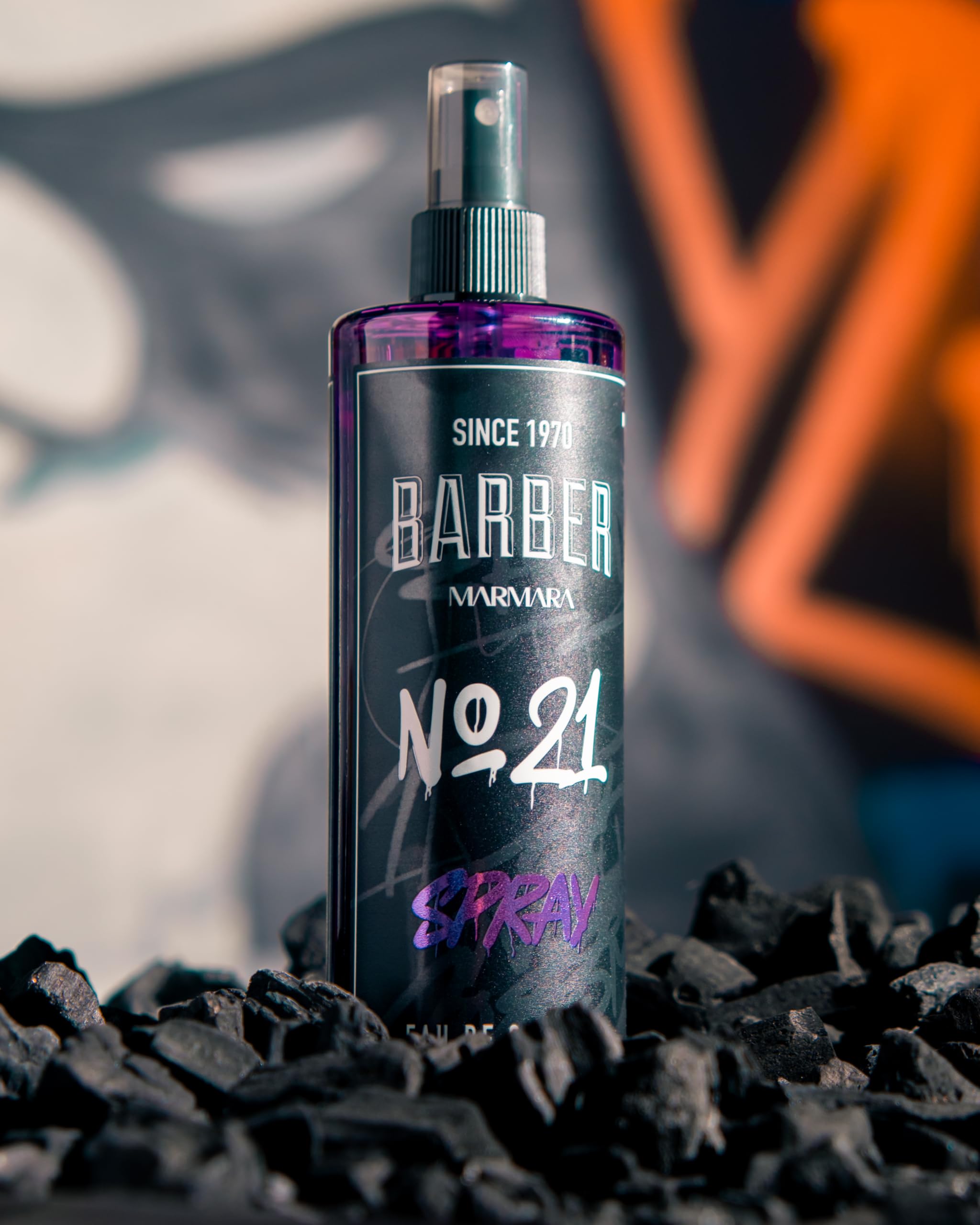 barber marmara No.21 Eau De Cologne Turkish Amber Woody Musk 13.53 fl oz