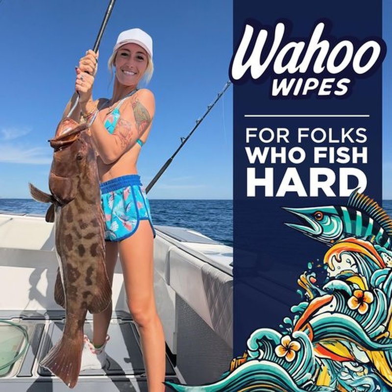 On-The-Go Wahoo Wipes – Pack of 50 Individually Wrapped Wet Wipes, Odor-Neutralizing Moist Towelettes, Ideal for Hunting, Camping, Bathrooms & Travel, by Dirty Ducks LLC.