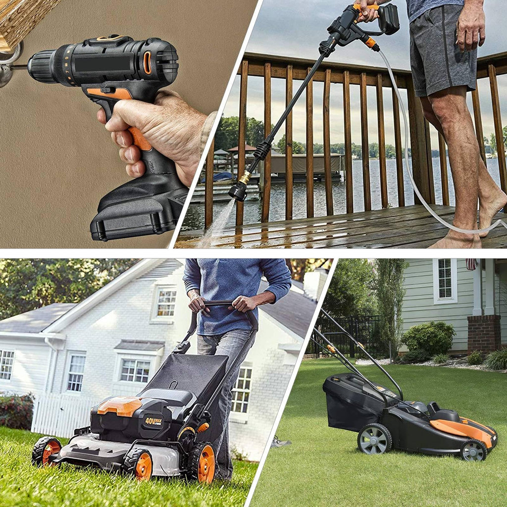 Cailingbat 2Pack Compatible with Worx Battery 20V Max 3.0Ah WA3525 WA3520 WA3575 WG151s WG155s WG251s WG255s WG540s WG545s WG891 20V Cordless Power Tools Battery Pack