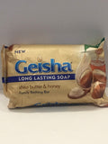 GEISHA LONG LASTING FAMILY BATHING BAR SOAP 225G (SHEA BUTTER & HONEY)