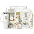 Self Care Gifts for Women, 16PC Get Well Soon Gift Baskets for Women After Surgery, Mothers Day Birthday Gifts Spa Care Package w/ Flannel Blanket, Sympathy Inspirational Thinking of You Gift Baskets