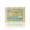 A LA MAISON Fresh Sea Salt Soap - Nourishing 4-Pack | 14 Ounce Bars for Gentle Cleansing
