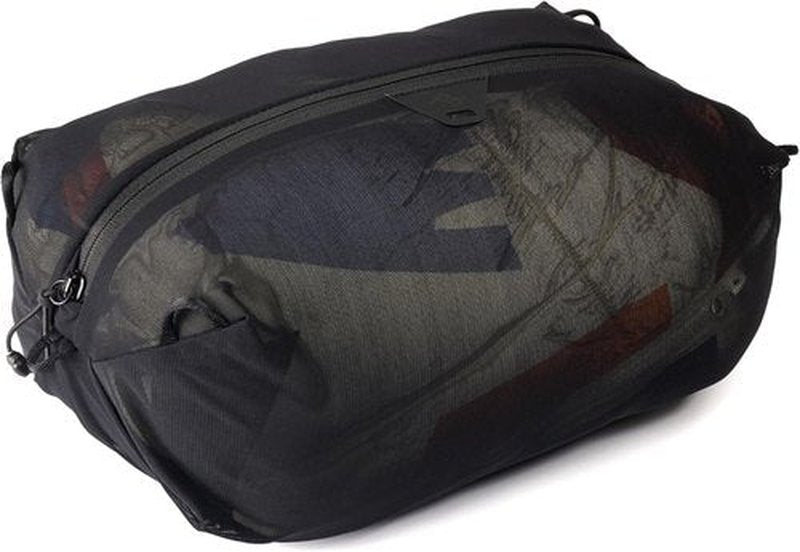 Peak Design Ultralight Packing Cube Bundle - Black Stretchy Mesh Travel Organizers | Zipper Opening & Strap Attachments, Sizes XXS to S