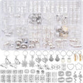 236PCS Silver Hair Accessories: Jewelry and Charms for Braids, Rings, and Cuffs - Ideal for Dreadlocks, Locs and Raves