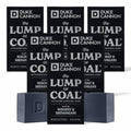 Duke Cannon Lump of Coal Holiday Soap – Charcoal, Bergamot & Black Pepper – 10oz XL, Paraben-Free, Triple-Milled, Hydrating, American-Made Men's Gift 6 Pack
