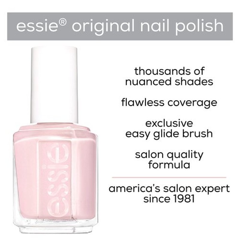 essie Nail Polish, Glossy Shine Finish, Sparkle On Top, 0.46 fl. oz.