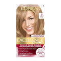 L'Oreal Paris Excellence Crème Hair Dye - Triple Care Formula for 100% Gray Coverage | 8 Medium Blonde, 1 Kit