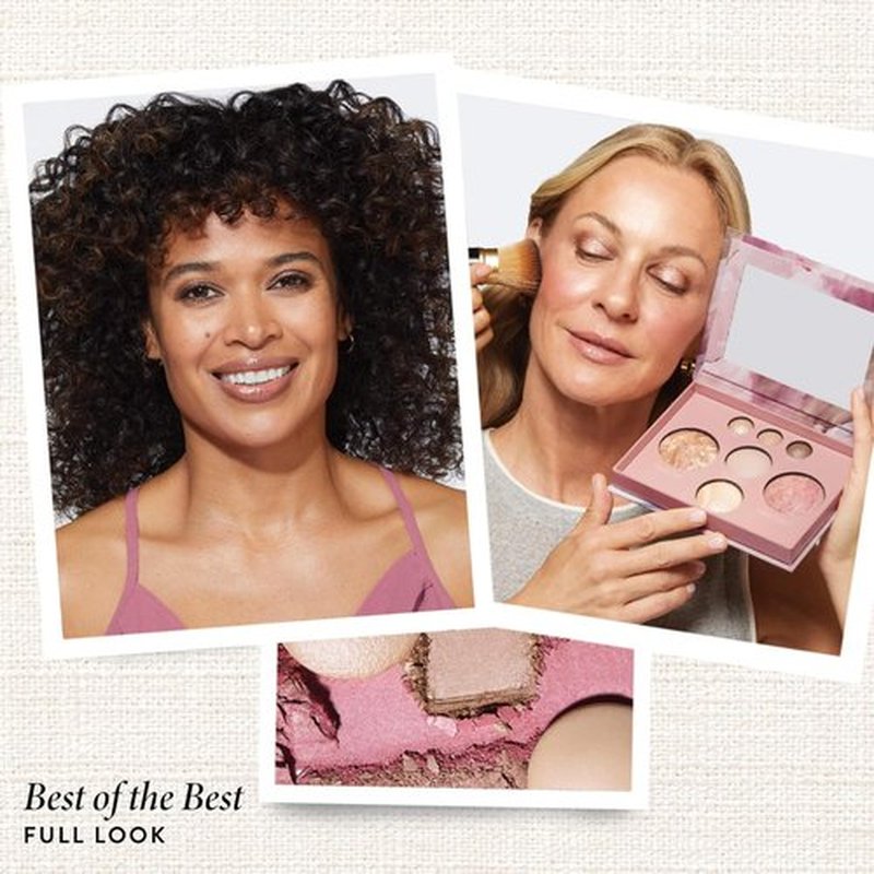 Laura Geller New York Baked Palette - Full Size Makeup Set with Bronzer, Blush, Highlighters & Eyeshadows - Travel-Friendly