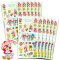 Strawberry Shortcake Party Favors for Girls & Boys Bundle - 12 Pack Sticker Sheets for Kids Birthday Party Goodie Bags | Strawberry Shortcake Party Supplies