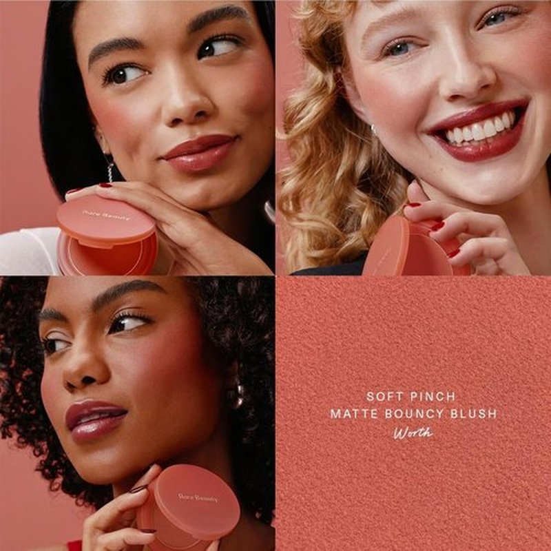 Rare Beauty Soft Pinch Cheek & Lip Trio - Mini Matte Blush & Tinted Lip Oil Set
