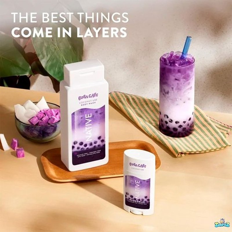 Native Coconut Ube Body Lotion - Limited Edition, Silicone-Free, 16.5 oz | Pack of 2