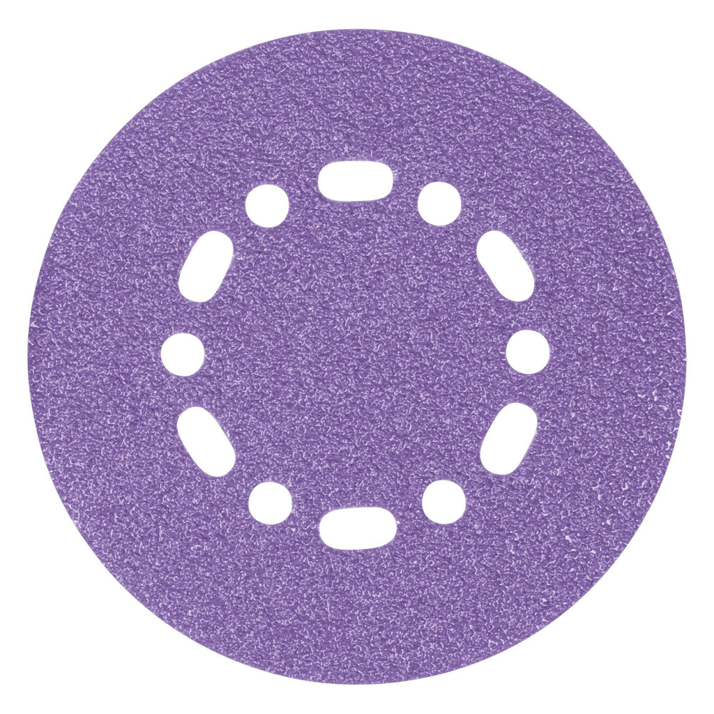 Trend Zirconium 6 Inch Random Orbit 40 Grit Abrasive Sanding Discs, AB/150/40Z, Pack of 10