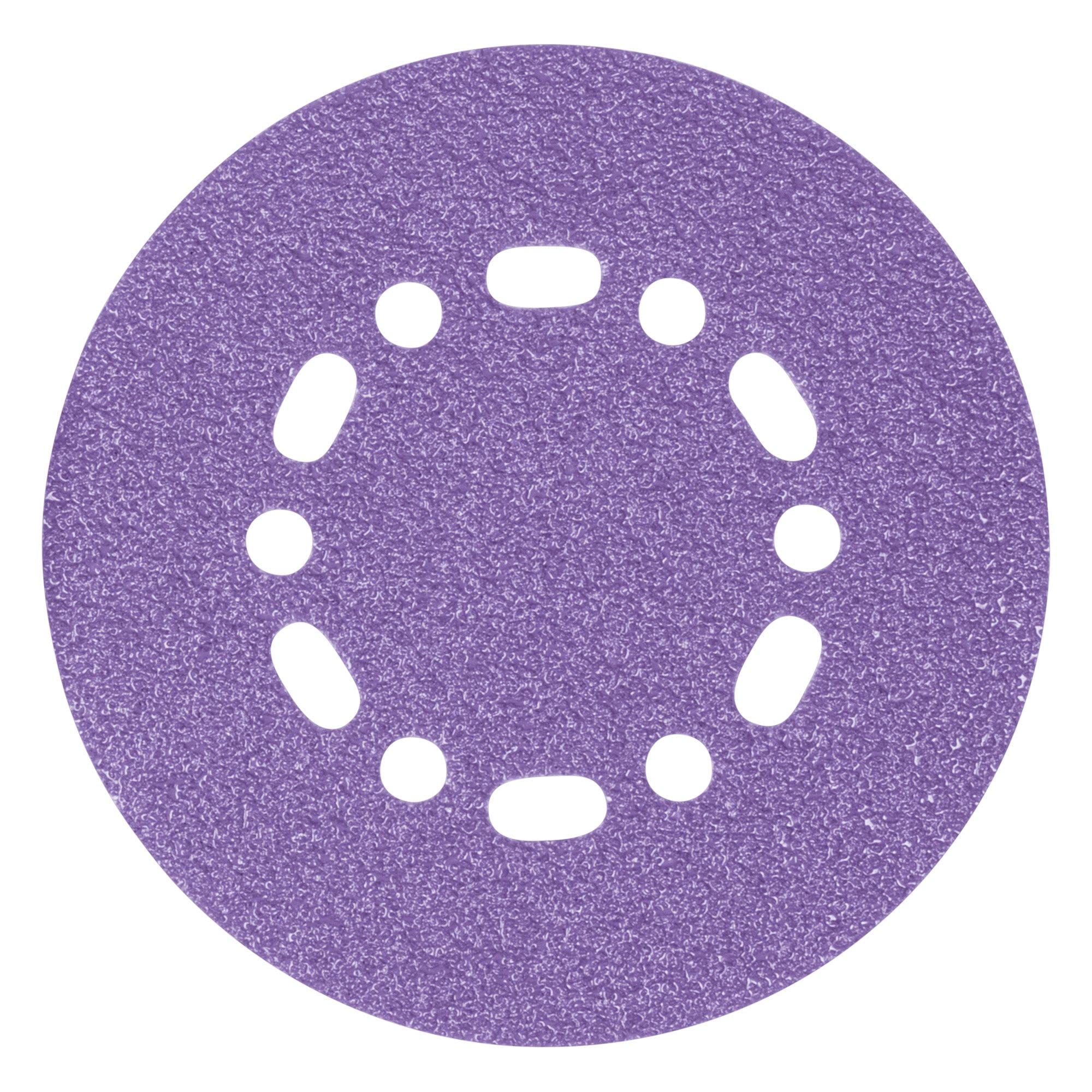 Trend Zirconium 6 Inch Random Orbit 40 Grit Abrasive Sanding Discs, AB/150/40Z, Pack of 10