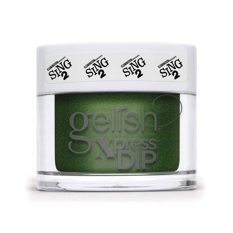 Gelish Holiday SING 2 Xpress Dip Powder Collection (Miss Crawly Chic) Featuring ColorFusion Technology, Odor-Free, Vitamin-Infused Formula, and Up to 21 Days of Chip-Free Wear, 1.5 ounce