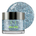 SNS Nail Dip Powder, Gelous Color Dipping Powder - Baltoro Glacier (Baby Blue, Glitter) - Long-Lasting Dip Nail Color Lasts 14 Days – Low-Odor & No UV Lamp Required - 1 oz