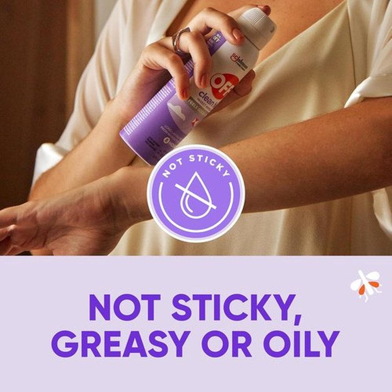 Off! Clean Feel Insect Repellent Aerosol - DEET-Free, Long-Lasting Mosquito & Tick Protection | 5 oz (Pack of 2)