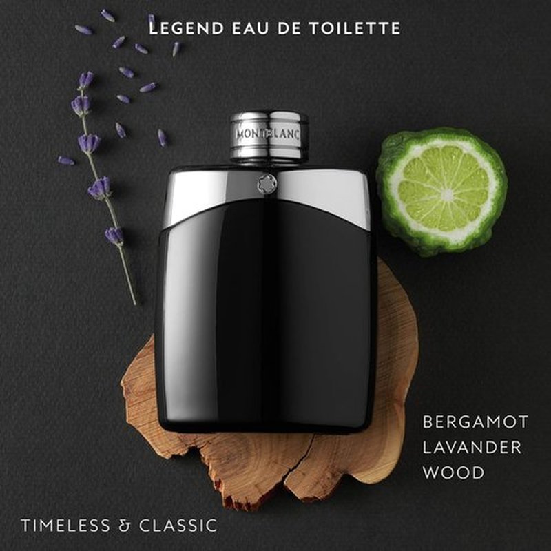 MONTBLANC - Legend Eau de Toilette - Fresh Men's Fragrance with Bergamot, Jasmine & Sandalwood