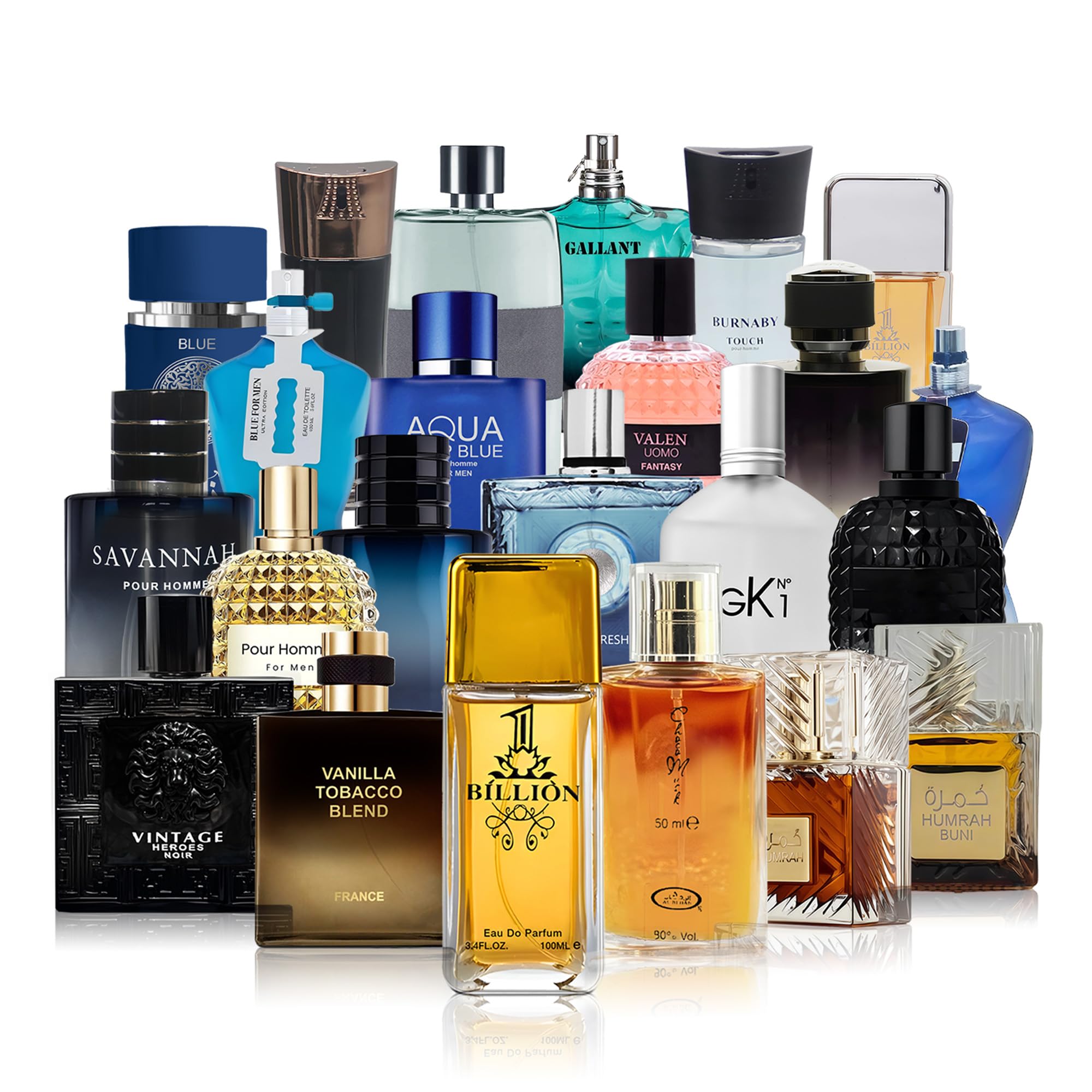 A CENTER Men's Cologne 3.4Fl Oz Eau De Toilette Natural Spray Multi Long Lasting Scent Perfumes Gift for Men Daily Use(Random Send)