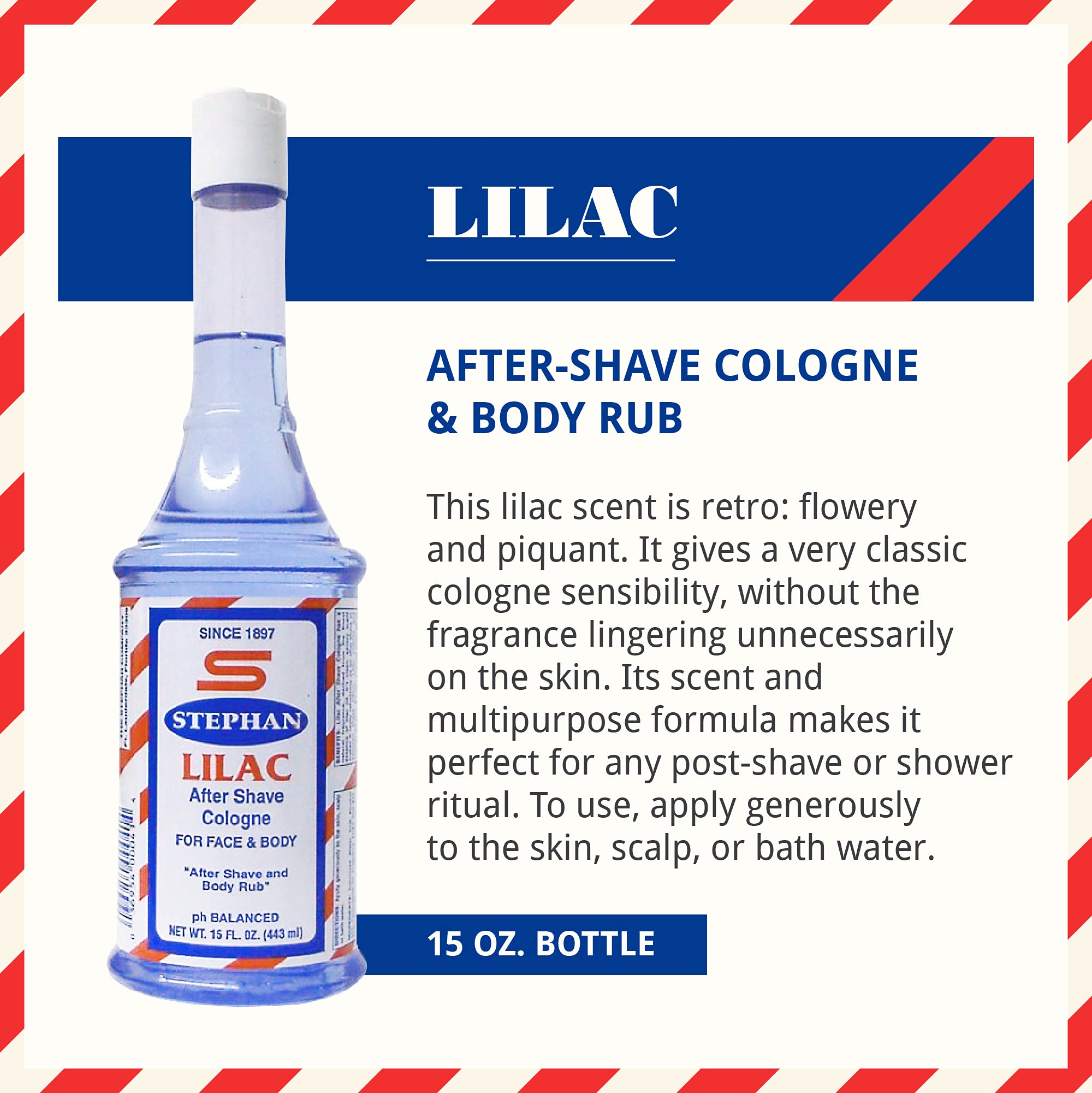 STEPHAN® Lilac After Shave (15oz)