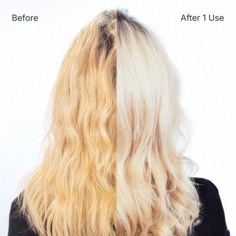 GOOD&ALL Purple Shampoo - Eliminate Yellow Tones for Blonde & Silver Hair - Vegan & Sulfate-Free | 13.5 fl oz