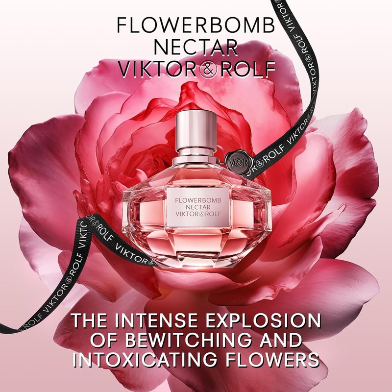 Viktor&Rolf - Flowerbomb Nectar Eau de Parfum - Women's Floral & Spicy Perfume - Gunpowder & Vanilla Notes