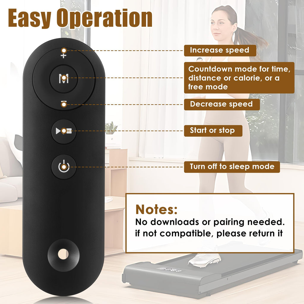 Saillong Walking Pad Remote Replacement Compatible with Model AD-4000 Plus, DK-38AB-1, DK-38AB-2, UT-38AB IY, Treadmill Remote for Home Small Under Desk Treadmill