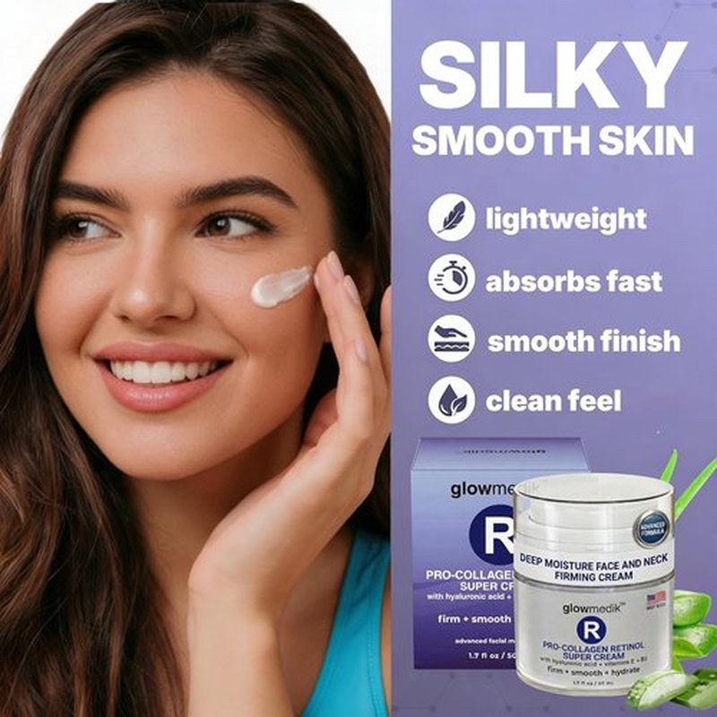 Regine Switzerland Anti-Aging Face Cream - Pro-Collagen Night Moisturizer with Retinol & Hyaluronic Acid - 1.7 fl oz for Firming Skin