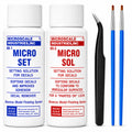 Decal Setting Solution-Micro Scale Micro Sol 102 + Micro Set 101 Package Decal