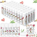 50 Pcs Christian Gifts for Women Spanish Religious Lip Balm Bulk Bible Verse Spanish Mother's Day Gifts for Women Faith Religious Scripture Church Party Favor for Teacher Coworker Employee