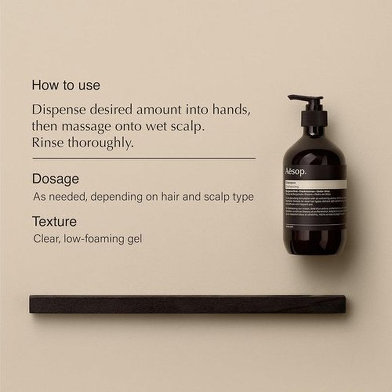 Aesop Shampoo and Conditioner Set - Purifying & Hydrating Hair Care Duo | Gentle, Color-Safe | 16.9 oz (Set of 2)