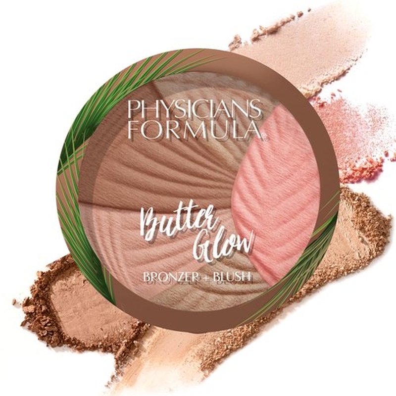 Physicians Formula Butter Glow Bronzer & Blush - Ultra Creamy 2-in-1 Formula for Illuminating Healthy Glow