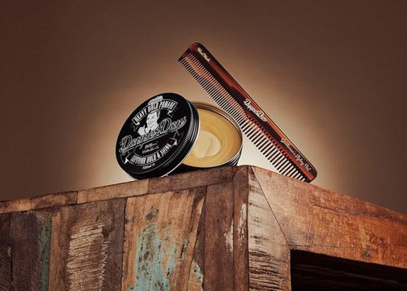 Dapper Dan Heavy Hold Pomade - Strong Hold & High Shine Hair Styling for Men | 2 x 3.38 Fl Oz