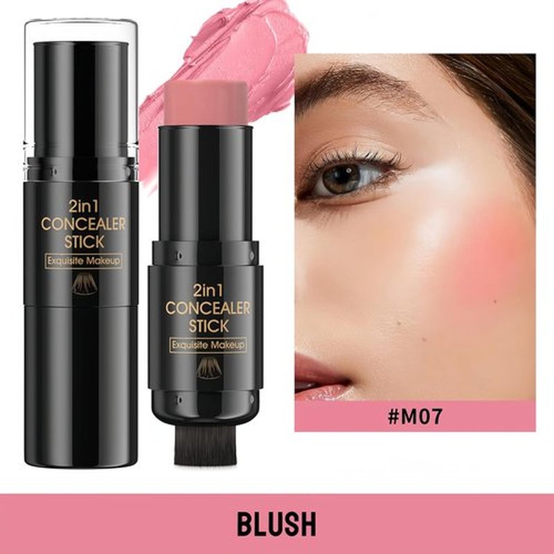 MAEPEOR Contour Stick - Blendable Matte Cream for Smooth Face Shaping | Waterproof, Long-Lasting (Color 07)