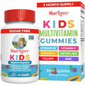 MARYRUTH'S Kids Vitamins Multivitamin Sugar Free | 2 Month Supply | Kids Multivitamin Gummies | Multivitamin for Kids | Vitamin D | Vitamin C | Zinc | Vegan | Non-GMO | Gluten Free | 60 Count