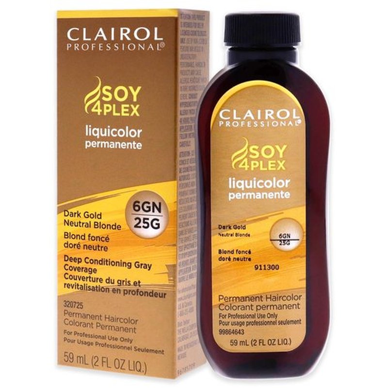 Clairol Professional Permanent Liquicolor - Medium to Dark Blonde Hair Color | 100% Gray Coverage