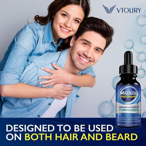 2-Pack Minoxidil for Men and Women Hair Growth- Monoxide for Women Hair Growth, Monoxide for Men Hair, Beard Growth Oil